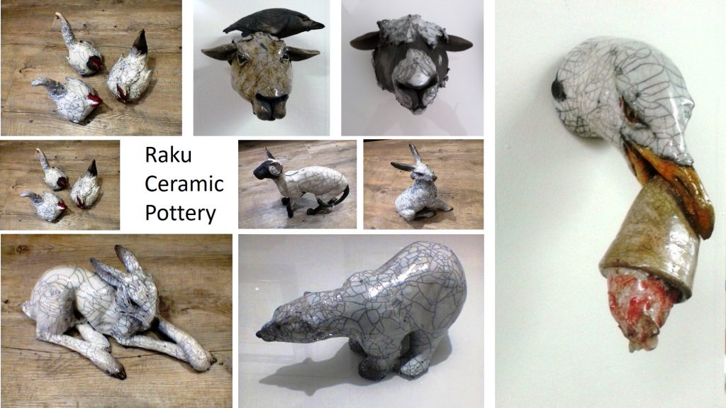 Raku ceramic from Richard Ballantyne