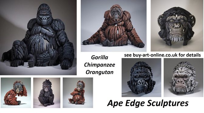 Apes from Edge Sculptures