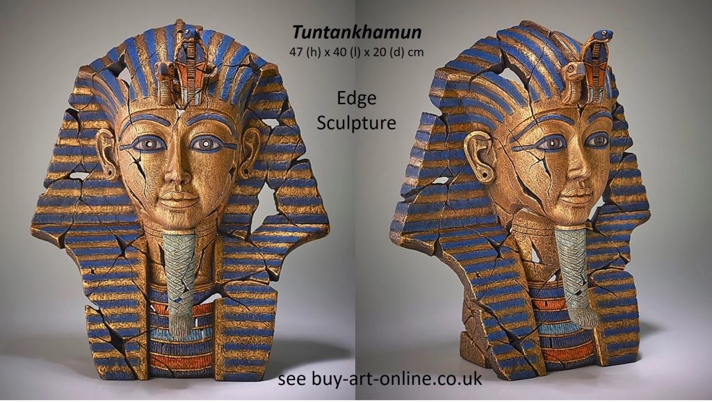Tutankhamun by Edge Sculpture