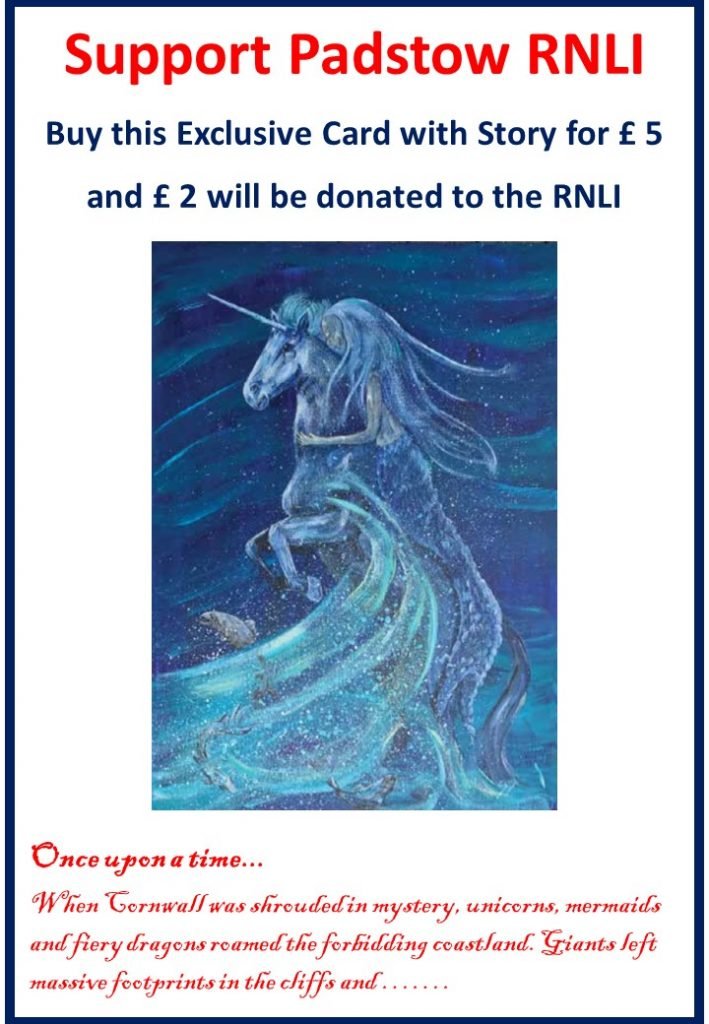 Mermaid and Unicorn for RNLI Padstow Lifeboat Station