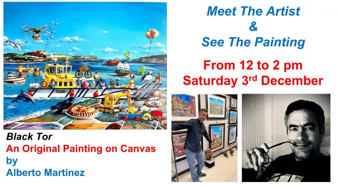 Meet The Artist & See Our Special Exclusive Painting