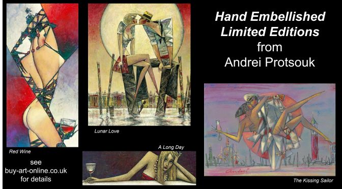 Unique hand embellished limited editions from Andrei Protsouk