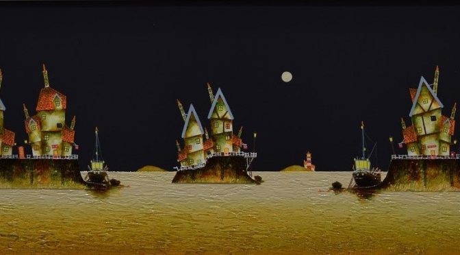 Stunning Enchanted Island is a quirky original from Tom Shore