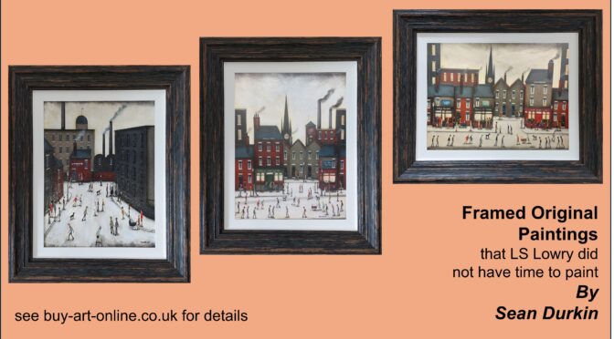 New original Lowry style pictures