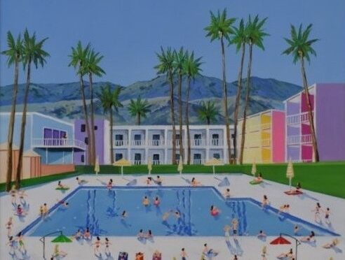 Unique New Swimming Pool Paintings